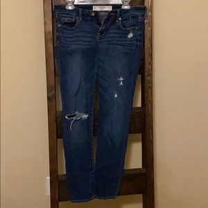 Abercrombie distressed jeans